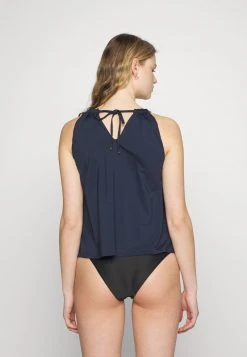 MICHAEL Michael Kors Damen CHAIN HALTER HIGH NECK TANKINI - Bikini-Top - Navy -Michael Kors Verkäufe 996c8961edea4f0ab9f949bcd25b6cb0