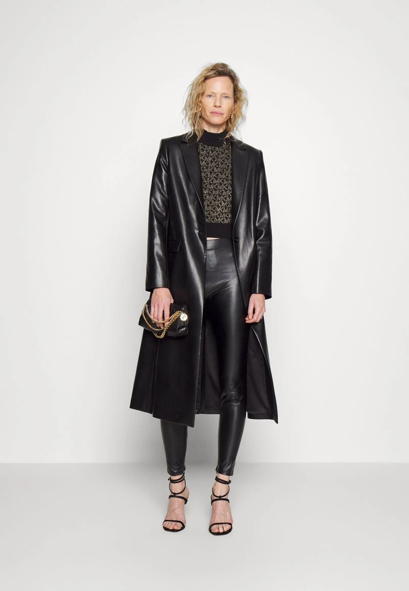 DOT CROP TOP - Strickpullover - black/gold MICHAEL Michael Kors Damen DOT CROP TOP - Strickpullover - Black/gold -Michael Kors Verkäufe 9a063fcd99634cb0b6fc31746d66d80d