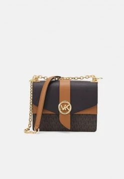 MICHAEL Michael Kors Damen GREENWICH - Umhängetasche - Brown
