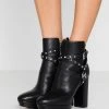 MICHAEL Michael Kors Damen PRESTON PLATFORM - High Heel Stiefelette - Black -Michael Kors Verkäufe 9b33710474294830a4f3e5b7a9a4b4c0