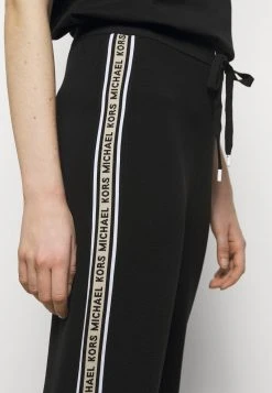 MICHAEL Michael Kors Damen LOGO TAPE JOGGER - Jogginghose - Black -Michael Kors Verkäufe 9b868148b2ca4445a6f9b7534e8c0455