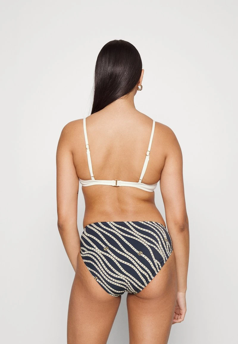 MICHAEL Michael Kors Damen DIAGONAL BELT HIGH LEG BOTTOM - Bikini-Hose - Navy 5 MICHAEL Michael Kors Damen DIAGONAL BELT HIGH LEG BOTTOM - Bikini-Hose - Navy – Bild 3
