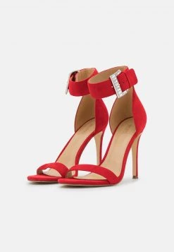 MICHAEL Michael Kors Damen GISELLE - Riemensandalette - Crimson -Michael Kors Verkäufe 9ee8c48f193f4784892c26777bb93265
