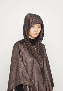 MICHAEL Michael Kors Damen ANORAK - Cape - Chocolate -Michael Kors Verkäufe 9f14690cd25949698b5fd08148349b6b