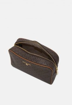 MICHAEL Michael Kors Damen JET SET CHARM ZIP TRAVEL POUCH - Umhängetasche - Brown/acorn -Michael Kors Verkäufe 9fbb20de9e0f45ea9a65502e7e801d64