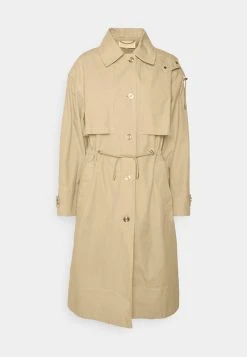 MICHAEL Michael Kors Damen Trenchcoat - Khaki -Michael Kors Verkäufe 9fbc63e0d9ad4abb84d509f827df82ae