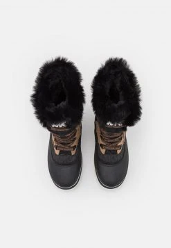 MICHAEL Michael Kors Damen OZZIE BOOT - Snowboot/Winterstiefel - Black/camel -Michael Kors Verkäufe 9fd2bd7979334b5981d3c7d7b898a559