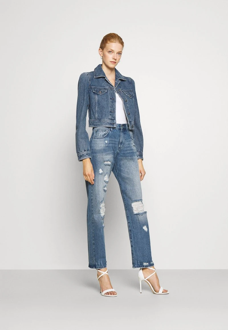 MICHAEL Michael Kors Damen Jeansjacke - Blue 4 MICHAEL Michael Kors Damen Jeansjacke - Blue – Bild 2