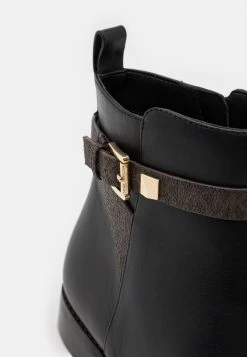 MICHAEL Michael Kors Damen FANNING FLAT BOOTIE - Stiefelette - Black -Michael Kors Verkäufe a2deb35bd1574554a8538ef187898b32