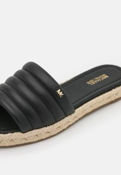 MICHAEL Michael Kors Damen ROYCE SLIDE - Pantolette Flach - Black -Michael Kors Verkäufe a39fae9a466e4d579422177ea3c258c4