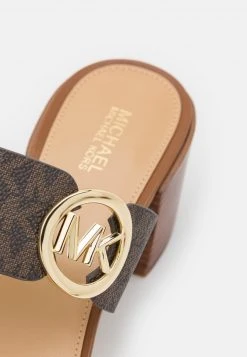 MICHAEL Michael Kors Damen SUMMER MID - Pantolette Hoch - Brown/multi-coloured -Michael Kors Verkäufe a5bfb0de229246e5abc26be940f8c2ec