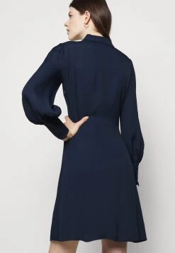 MICHAEL Michael Kors Damen MINI DRESS - Blusenkleid - Midnightblue -Michael Kors Verkäufe a6700a71379249579daddf0e8e1f0319