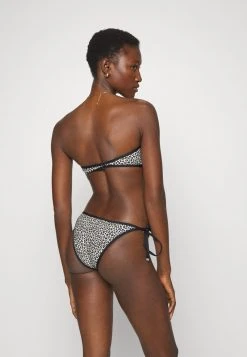 MICHAEL Michael Kors Damen MINI LEOPARD SIDE TIE BOTTOM - Bikini-Hose - Black -Michael Kors Verkäufe a7594f6f67624d969e9ca3aef93b99a6