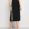 MICHAEL Michael Kors Damen LOGO TAPE MIDI SKIRT - A-Linien-Rock - Black -Michael Kors Verkäufe a77b09141a3f49ee8cd751f0b75fb292