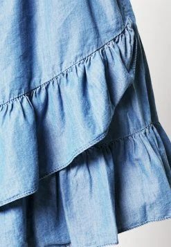 MICHAEL Michael Kors Damen WRAP DRESS - Freizeitkleid - Light Cadet Wash 13 MICHAEL Michael Kors Damen WRAP DRESS - Freizeitkleid - Light Cadet Wash -Michael Kors Verkäufe a79b364e076844569dcaa7eb06b8dd2d