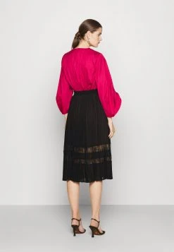 MICHAEL Michael Kors Damen MIDI SKIRT - Faltenrock - Black 10 MICHAEL Michael Kors Damen MIDI SKIRT - Faltenrock - Black -Michael Kors Verkäufe a7cd7053061e49eaadce66d72d9e68cd