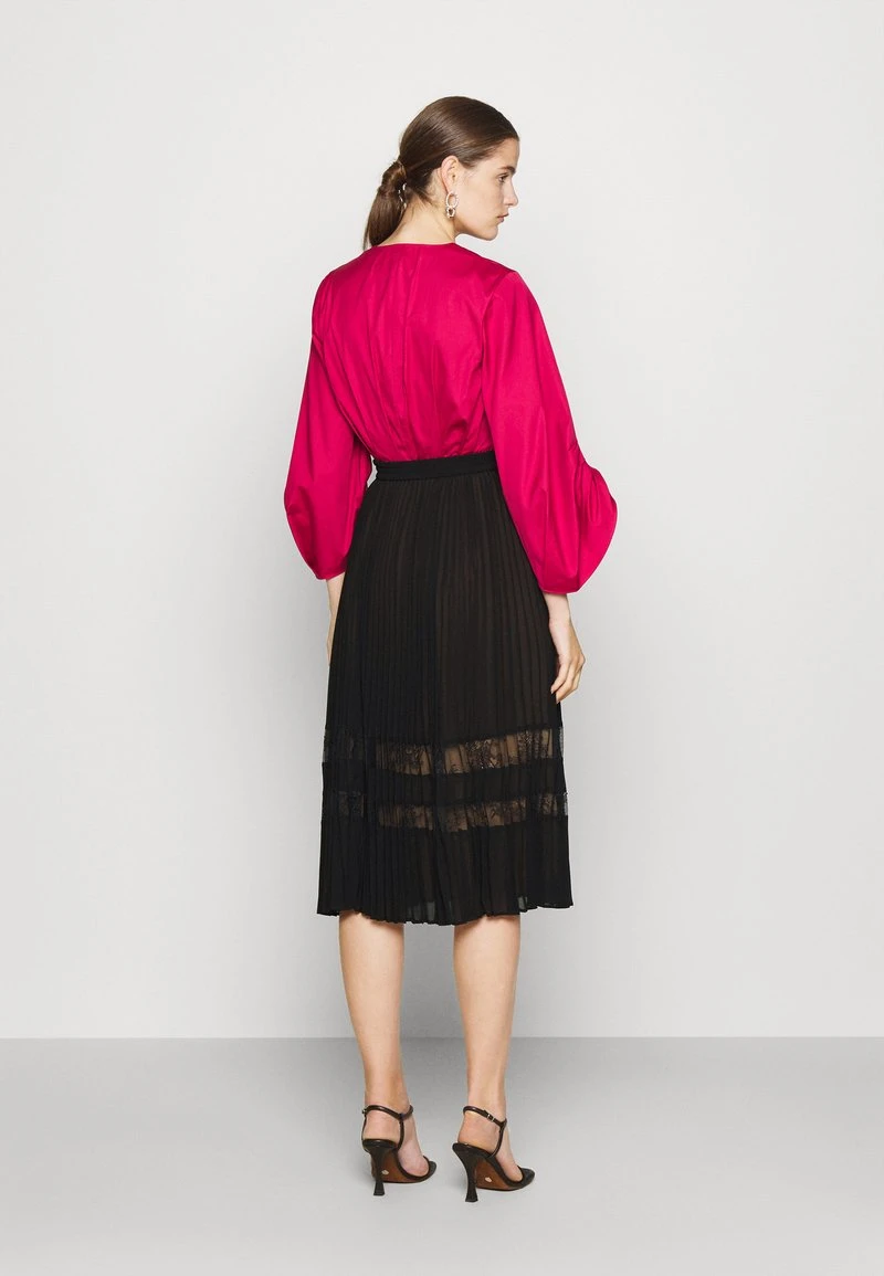 MICHAEL Michael Kors Damen MIDI SKIRT - Faltenrock - Black 5 MICHAEL Michael Kors Damen MIDI SKIRT - Faltenrock - Black – Bild 3