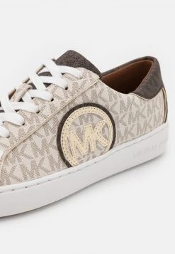 MICHAEL Michael Kors Damen KEATON - Sneaker Low - Vanilla/brown -Michael Kors Verkäufe a8b89577b6c448f195a7a458203c4249