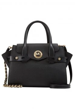 MICHAEL Michael Kors Damen FLAP SATCHEL - Handtasche - Black -Michael Kors Verkäufe a99c8d9cd5fa4f958d0b0a8659779577