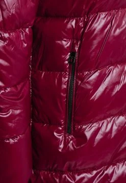 MICHAEL Michael Kors Damen DETAIL COAT WITH HORIZONTAL QUILTING ZIPPER - Wintermantel - Dark Ruby -Michael Kors Verkäufe ab98acc596fb4b5fbb03d7e0436de792