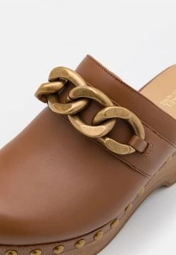 MICHAEL Michael Kors Damen SCARLETT - Clogs - Luggage -Michael Kors Verkäufe ac58e0e641f64d42bd637c7ef01f5588