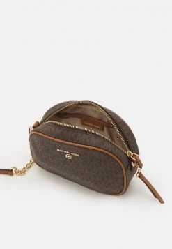 MICHAEL Michael Kors Damen JET SET CHARM OVAL XBODY - Umhängetasche - Brown/acorn -Michael Kors Verkäufe ac5ad5a5f6714597939464038dbbf7b7