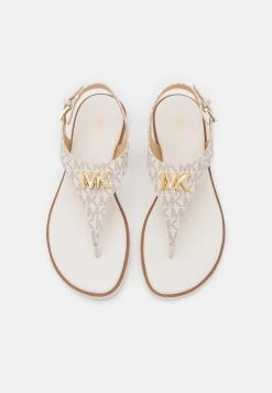 MICHAEL Michael Kors Damen JILLY FLAT - Zehentrenner - Vanilla -Michael Kors Verkäufe ad3f028785ee4c1ca73e2a0457ba3804