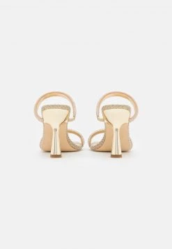 MICHAEL Michael Kors Damen CLARA - Pantolette Hoch - Pale Gold -Michael Kors Verkäufe ad8aa64b235d4824a2ce59c4aca22f5d