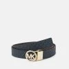 MICHAEL Michael Kors Damen LOGO REVERSIBLE BELT - Gürtel - Admiral