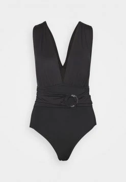 MICHAEL Michael Kors Damen ICONIC SOLIDS BELTED SURPLICE PLUNGE ONEPIECE - Badeanzug - Black 12 MICHAEL Michael Kors Damen ICONIC SOLIDS BELTED SURPLICE PLUNGE ONEPIECE - Badeanzug - Black -Michael Kors Verkäufe aebf1e06b7874a0795bb9f2f76c807dc