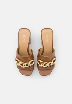 MICHAEL Michael Kors Damen SCARLETT PLATFORM MULE - Clogs - Luggage -Michael Kors Verkäufe af6abd6fb4be46c4a2cb301d33cd9323