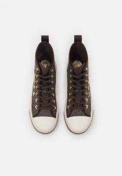 MICHAEL Michael Kors Damen GERTIE - Sneaker High - Brown -Michael Kors Verkäufe b13dfea7c8b4404daf24b4365c2352e5