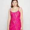 MICHAEL Michael Kors Damen PALM LACE DRESS - Cocktailkleid/festliches Kleid - Cerise