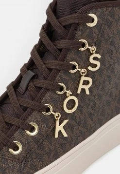 MICHAEL Michael Kors Damen GERTIE - Sneaker High - Brown -Michael Kors Verkäufe b1832ac92d6d41de8594d9c094823bd4