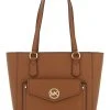 MICHAEL Michael Kors Damen Shopping Bag - Kognak -Michael Kors Verkäufe b39b9fcb0a724b26b383644c65533cc3