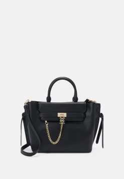 MICHAEL Michael Kors Damen HAMILTON LEGACY BELTED SATCHEL - Handtasche - Black