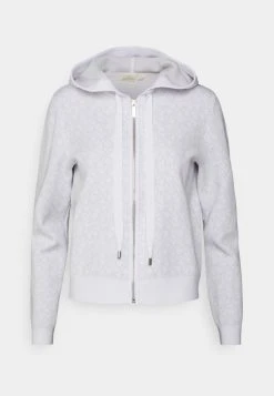 MICHAEL Michael Kors Damen Sweatjacke - White