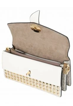 MICHAEL Michael Kors Damen GREENWICH - Umhängetasche - Offwhite -Michael Kors Verkäufe b496678efea34fa4b2ae6e63df41f4e7