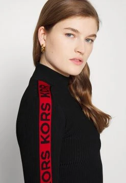 MICHAEL Michael Kors Damen TAPE BODYSUIT - Langarmshirt - Black -Michael Kors Verkäufe b5ee7bb47a584327a984ecfbba9d6db2