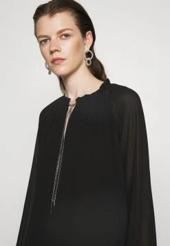 MICHAEL Michael Kors Damen SOLID CHAIN - Bluse - Black -Michael Kors Verkäufe b60e6e8bf164458e9ec370a12a5b7de2