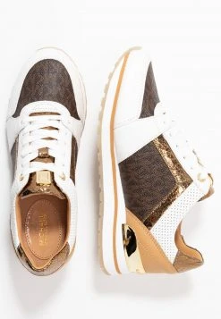 MICHAEL Michael Kors Damen BILLIE TRAINER - Sneaker Low - Optic White/brown 12 MICHAEL Michael Kors Damen BILLIE TRAINER - Sneaker Low - Optic White/brown -Michael Kors Verkäufe b627026d9e944d0484c0a6a48c3f3b44