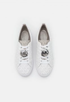 MICHAEL Michael Kors Damen KEATON LACE UP - Sneaker Low - Pearl Grey -Michael Kors Verkäufe b66356fcae5b4f418ba2d6d2ef77a4b4