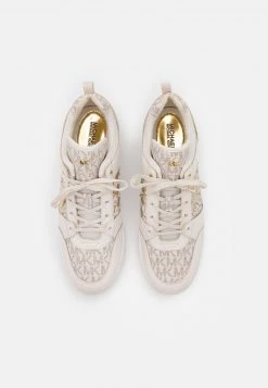 MICHAEL Michael Kors Damen GEORGIE TRAINER - Sneaker Low - Vanilla/cream -Michael Kors Verkäufe b71d7fcf16194fa9abd5f18cfe3788c7