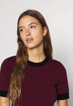 MICHAEL Michael Kors Damen LOGO - T-Shirt Print - Dark Ruby -Michael Kors Verkäufe b7213a3a6da84f1fa45347c51f3bfe09