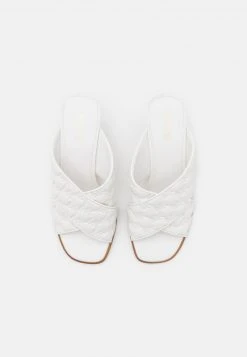 MICHAEL Michael Kors Damen GIDEON MULE - Pantolette Hoch - Optic White -Michael Kors Verkäufe b74ba46702b94b0e9a80d272676bdf45