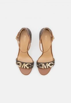 MICHAEL Michael Kors Damen IZZY - High Heel Sandalette - Brown/multicolor -Michael Kors Verkäufe b91ec95e44da4ef1b1d2090ae77e5137