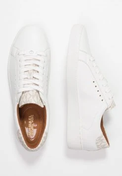 MICHAEL Michael Kors Damen IRVING LACE UP - Sneaker Low - Optic White/vanilla -Michael Kors Verkäufe bb26ae63a4214f09ba0980e9e42f1ce8