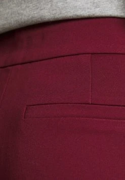 MICHAEL Michael Kors Damen CROP PANT WITH SLIT - Stoffhose - Dark Ruby -Michael Kors Verkäufe bb95e46c77fc4f4abc8c073446069893