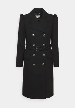 MICHAEL Michael Kors Damen PUFF SLEEVE COAT - Trenchcoat - Black 16 MICHAEL Michael Kors Damen PUFF SLEEVE COAT - Trenchcoat - Black -Michael Kors Verkäufe bc32bf363f3646f6802127f75195a4fb