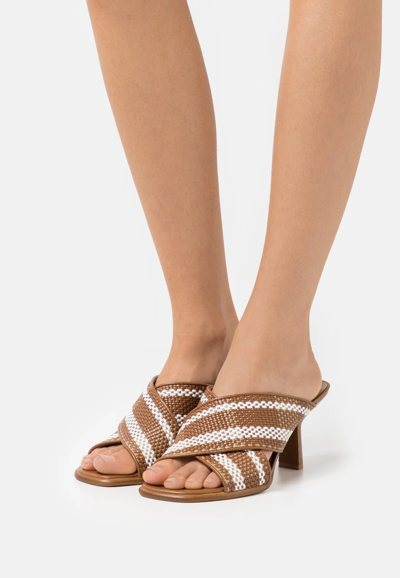 GIDEON MULE - Pantolette hoch - luggage/multi-coloured MICHAEL Michael Kors Damen GIDEON MULE - Pantolette Hoch - Luggage/multi-coloured -Michael Kors Verkäufe bd5e4ac059bb4ab39eb00bb45c34f699